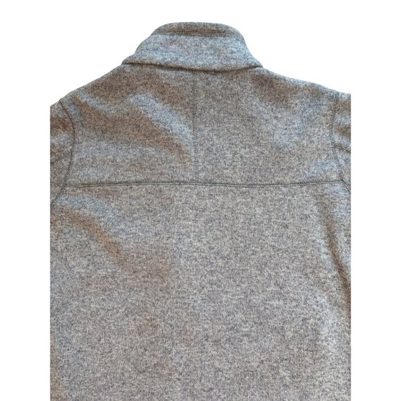 Avalanche Men's Fleece Size Large Gray Heathered Full Zip Pockets Adjustable Bot - Picture 8 of 10